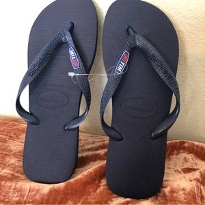 NEW Havaianas TIM (Telecom Italia) Logo navy unisex